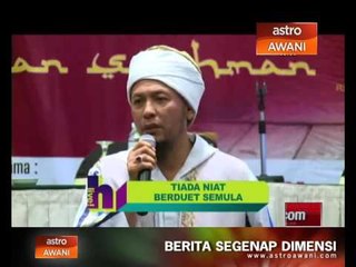 Tiada niat berduet semula - Iwan