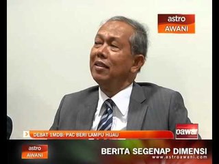 Debat 1MDB: PAC beri lampu hijau