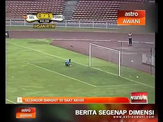 Selangor bangkit di saat akhir menentang PDRM
