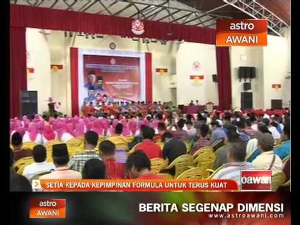 Setia kepada kepimpinan formula untuk terus kuat