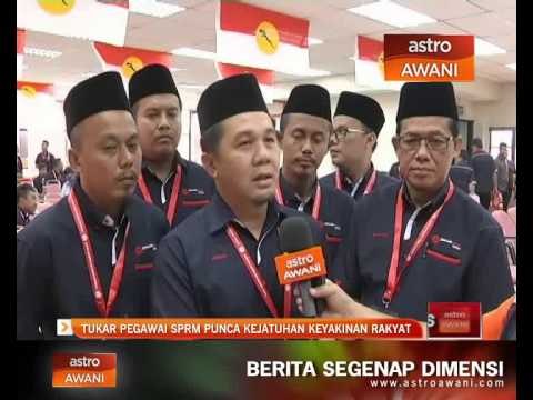 Tukar pegawai SPRM punca kejatuhan keyakinan rakyat