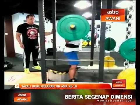 Sazali buru gelaran Mr Asia ke-10