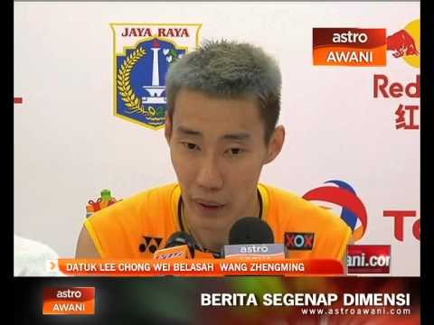 Datuk Lee Chong Wei belasah Wang Zhengming