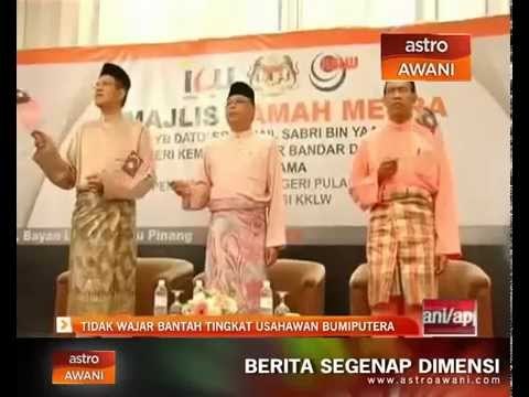 Tidak wajar bantah tingkat usahawan Bumiputera