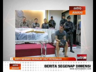 Xavier Andre Justo mengaku bersalah ugut PetroSaudi, penjara tiga tahun