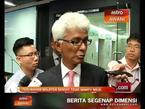 Perumahan Malaysia sangat tidak mampu dimiliki