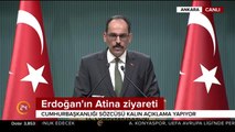 Erdoğan'ın Atina ziyareti