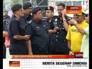 Video herunterladen: Lagi perkembangan hari kedua perhimpunan Bersih 4.0