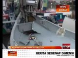 Nelayan cedera parah bot meletup