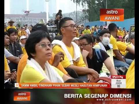 SKMM ambil tindakan pihak sebar mesej hasutan himpunan