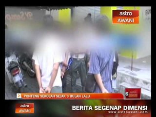 12 pelajar ponteng sekolah sejak 3 bulan lalu