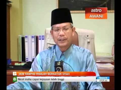 JAIM rampas risalah berkaitan syiah