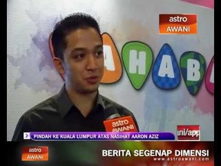 Sleeq pindah ke Kuala Lumpur atas nasihat Aaron Aziz