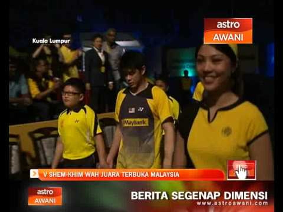 V Shem-Khim Wah juara Terbuka Malaysia