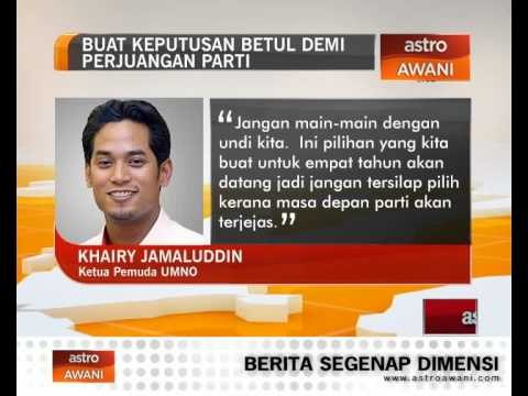 Pemuda perlu buat keputusan betul demi perjuangan parti