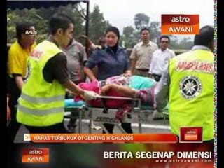 Video herunterladen: Imbasan nahas bas terburuk di Genting Highlands