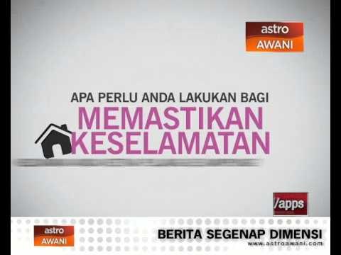 Langkah keselamatan sebelum pulang ke kampung