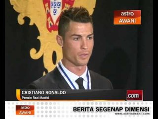 Ronaldo terima anugerah Grand Officer