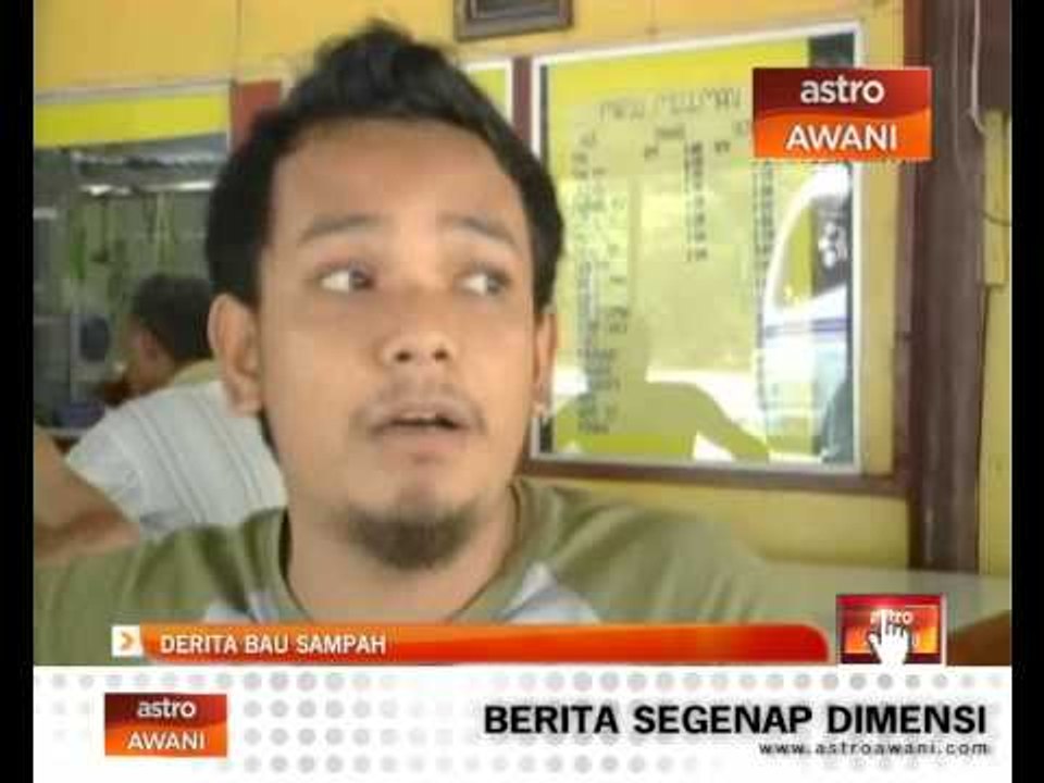 Derita bau sampah