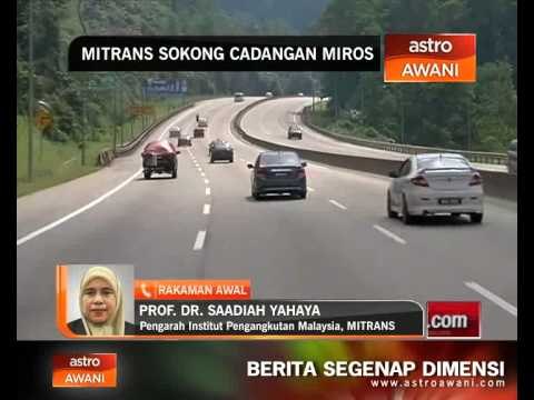 MITRANS sokong cadangan nilai semula kempen jalan raya
