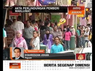 Salurkan maklumat kepada agensi penguatkuasaan
