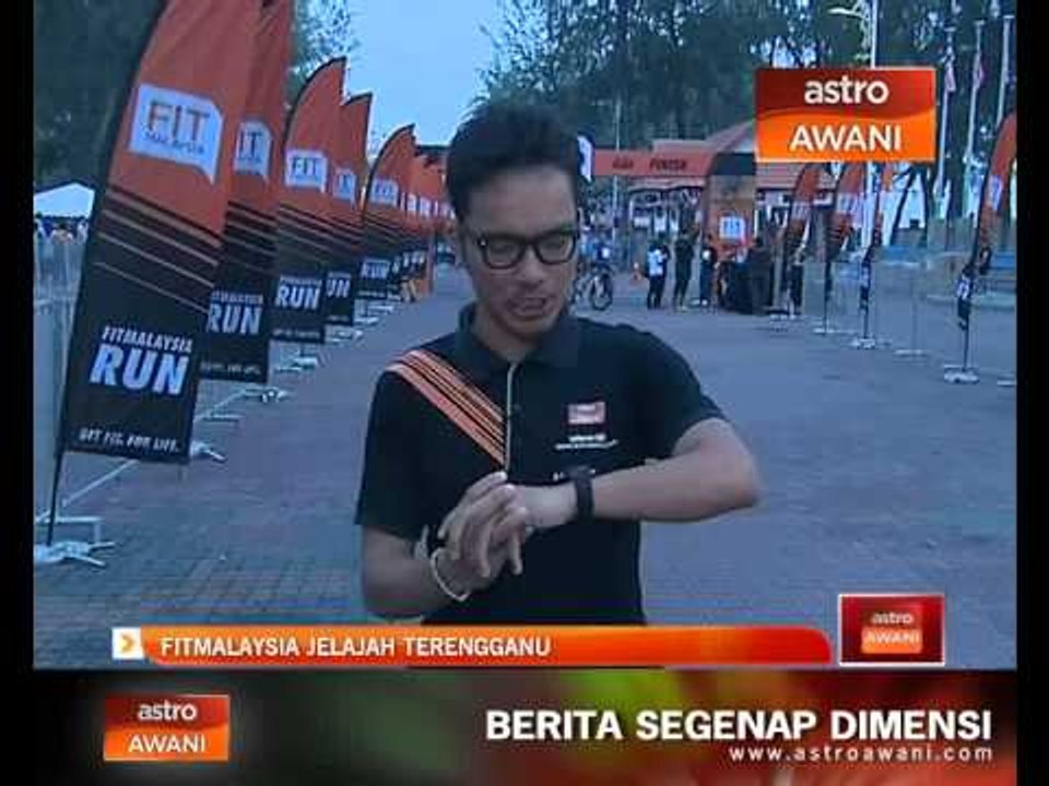 Perkembangan Fit Malaysia jelajah Terengganu setakat 7 pagi