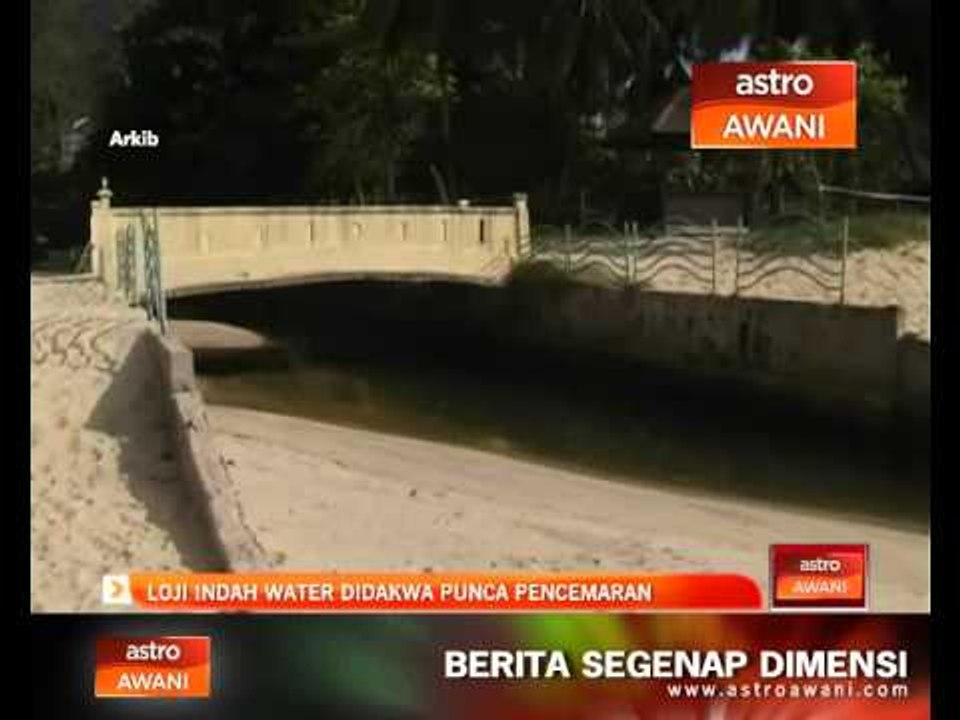 Loji Indah Water didakwa punca pencemaran - video Dailymotion