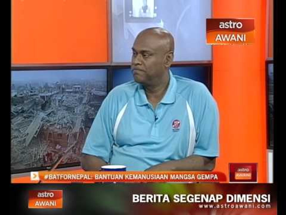#BatForNepal - Bantuan kemanusiaan mangsa gempa