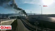 İşte İzmir'de 4 işçinin hayatını kaybettiği patlamadan ilk görüntülert