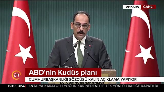 Cumhurbaşkanlığı Sözcüsü Kalın İİT'nın toplanacağını bildirdi ve tarih verdi