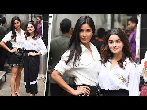 Katrina Kaif And Alia Bhatt On The Sets Of Vogue BFFs