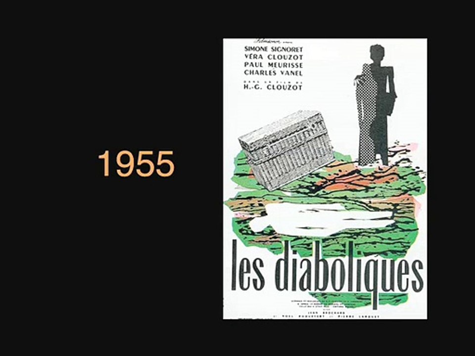 Extrait du film "Les diaboliques" avec Johnny Hallyday (1955)