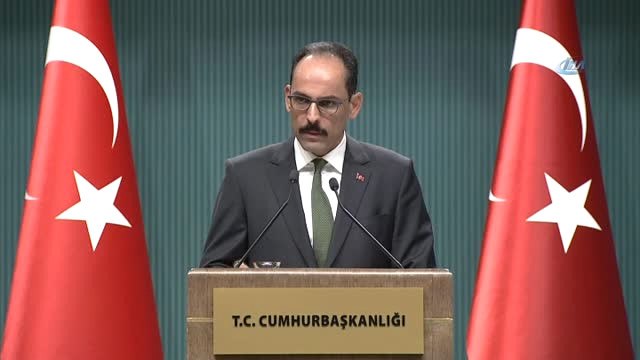 Cumhurbaşkanlığı Sözcüsü İbrahim Kalın: (Kudüs Kararı) Atılacak Diğer Adımlar Konusunda İit...