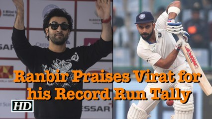 Ranbir Kapoor Praises Virat Kohli for his Record Run Tally