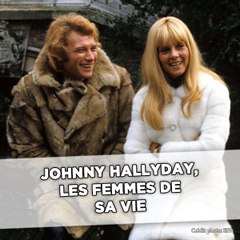 Johnny Hallyday, les femmes de sa vie