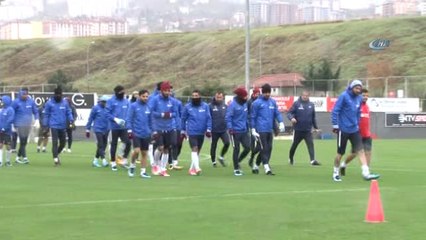 Trabzonspor, Yağmur Altında Çalıştı
