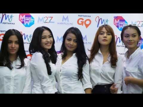 Aksi Bidadari Majalah POPULAR di Panggung Jakarta Marketing Week 2017