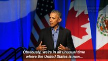 Obama: Difficult to defend US withdrawal from Paris agreement