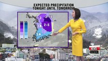 Milder weather until tomorrow, colder weather expected afterwards