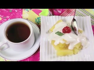 Singkong Thailand (Thai-style cassava dessert)