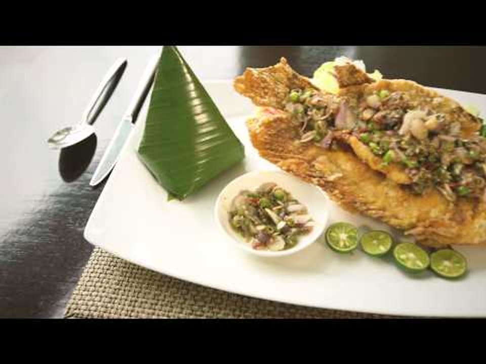 Ramadhan Recipe: Hotel Santika Premiere Slipi Jakarta's Gurame goreng sambal matah