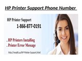 Hp Printer Customer Support Number 1-866-877-0191