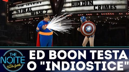 Danilo apresenta o `Indiostice` para Ed Boon