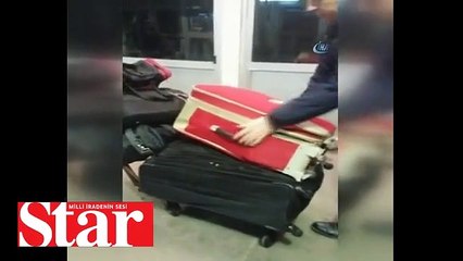 Valiz içinde Türkiye'ye girmeye çalışan kadın böyle yakalandı