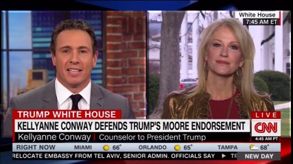 "The president has tremendous moral standards."