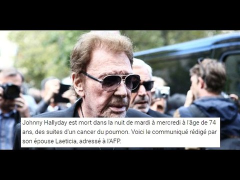 Johnny Hallyday est mort - L’homme aux 100 tubes
