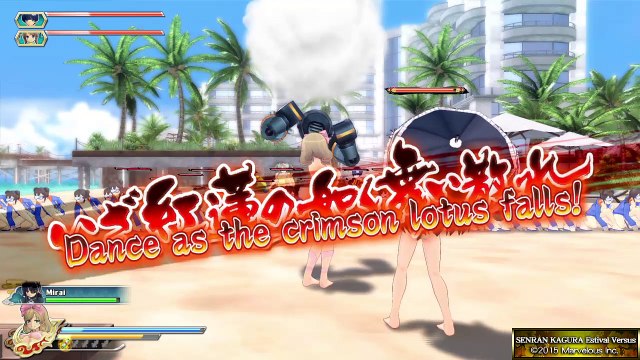 SENRAN KAGURA ESTIVAL VERSUS Haruka Gameplay 1