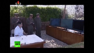 Laughing, Clapping & Smoking- Kim Jong Un sure does enjoy his rocket launches