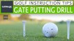 Easy Golf Putting Tips And Drills | Gate putting drill | GolfMagic