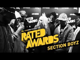 Get to know Section Boyz backstage at the Rated Awards | #RatedAwards 2015